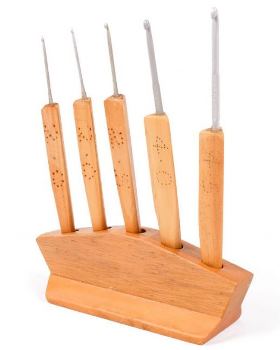 Crotchet Hooks with Holder