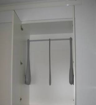 Wardrobe Lift Rail Up