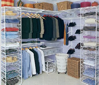 Elfa Wire Shelving And Drawers