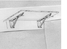 Folding Shelf Bracket