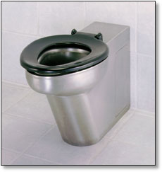Acorn Stainless Steel Toilet