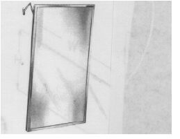 Bradley 741 Adjustable Tilt Mirror