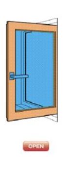 Tilt Turn Window Open