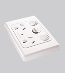 Clipsal 2025RC Protected Power Outlet