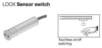 Hafele LOOX Range of LED Light Switches