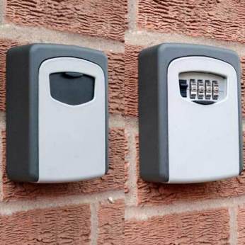 Lockbox On Wall