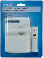 Pro Digital Wireless Door Chime With Flashing Light