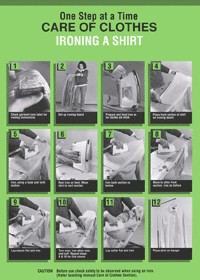 Care of Clothes Poster